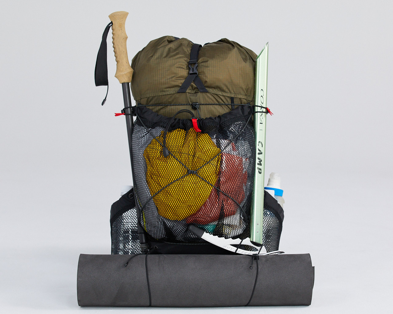 山と道 MINI2 Gray Lサイズ 山と道 mini グレー サイズL （MINI2 | 山と道 U.L. HIKE