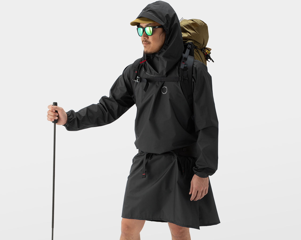 【新品未使用】山と道　オールウェザーフーディ　Ｌ　ブラック UL All-weather Long Hoody | 山と道 U.L. HIKE & BACKPACKING